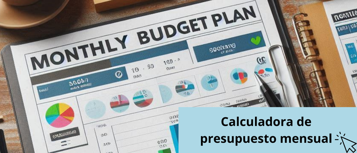 Calculadora de presupuesto mensual