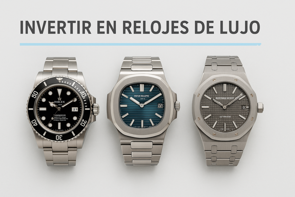 Inversión en relojes de lujo