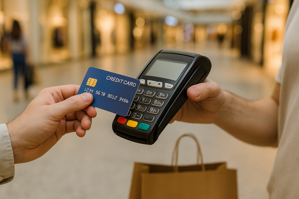 Pago con una tarjeta de crédito Pago con una tarjeta de crédito