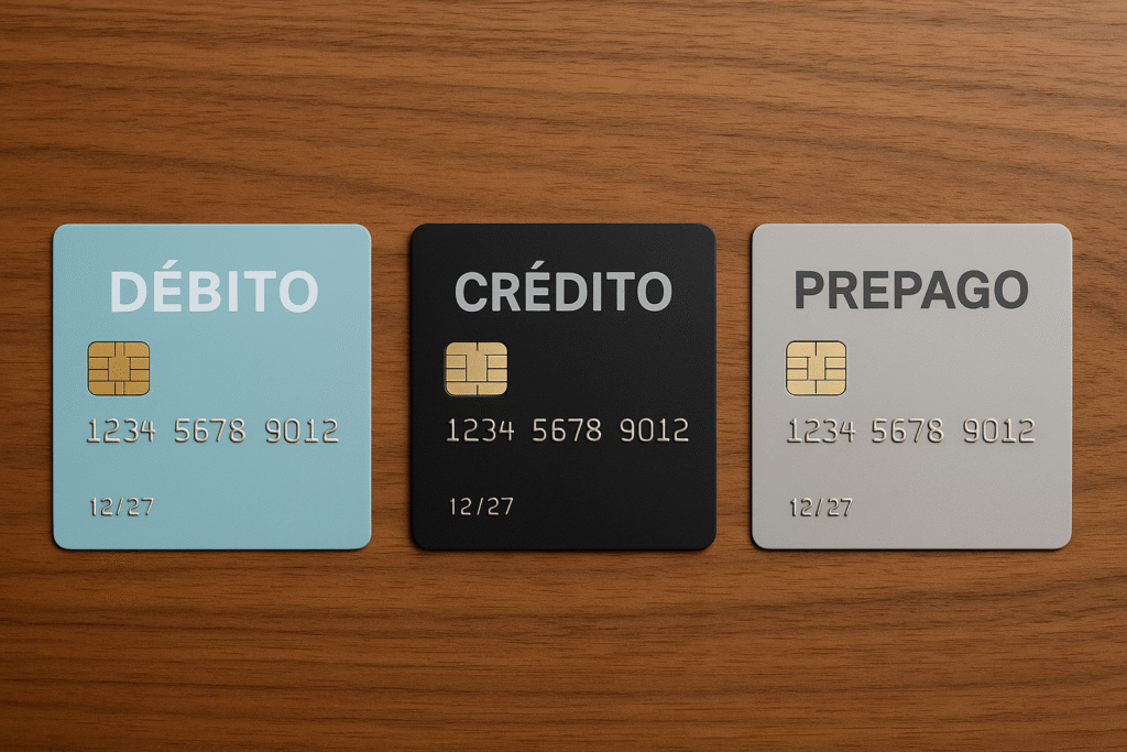 Tarjetas de crédito, débito y prepago