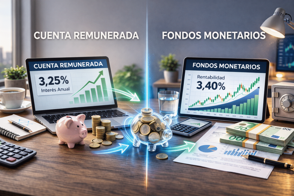 Cuentas Remuneradas vs Fondos Monetarios