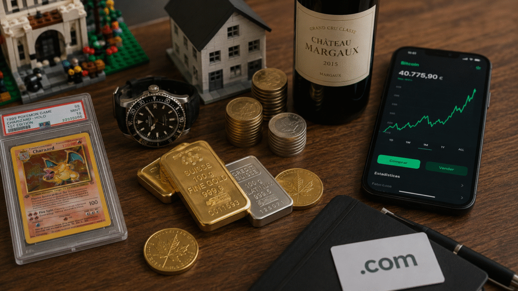 Activos alternativos para empezar con menos de 500 €