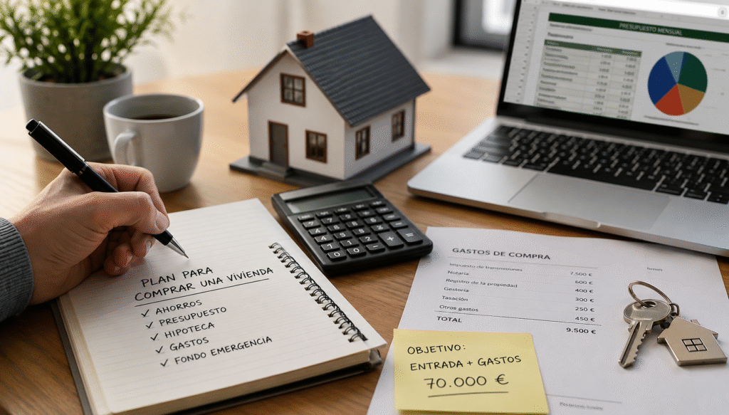 Cómo preparar tus finanzas antes de comprar una vivienda
