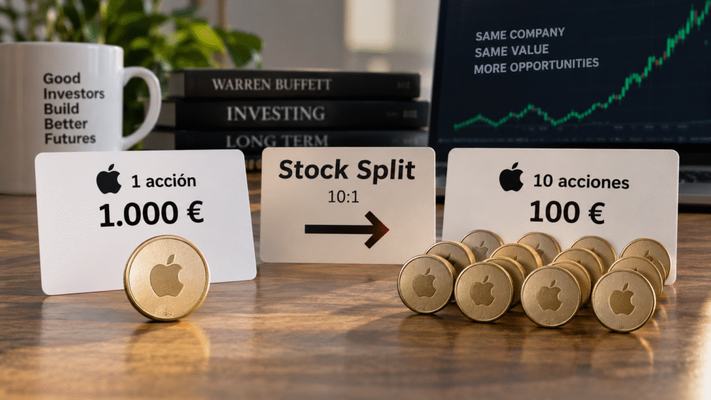 Stock Split qué es y qué cambia para el inversor